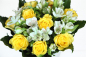 Preview: Gelber Blumenstrauß Alstromerien