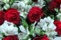 Preview: Strauß mit roten Rosen