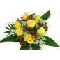 Preview: Gelbe Rosen Blumen Strauß