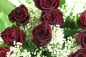 Preview: Blumenstrauß mit schwarzen Rosen