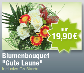 Blumenbouqet Gute Laune