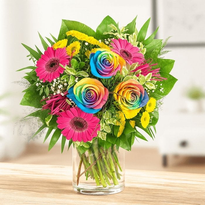 Moderner Blumenstrauß