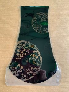 Vase in Schwarz