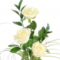 3 weiße Rosen