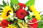 Preview: Sommerblumen - Sonnenblumen - Rosen