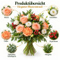 Preview: Eleganter Blumenstrauß Einzelteile