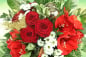 Preview: Premium Blumenstrauß Weihnachten