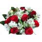 Mobile Preview: Blumenstrauß rote Rosen