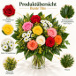 Preview: Blumenstrauß bunte Tüte Einzelteile