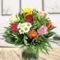 Mobile Preview: Bunter Blumenstrauß Geburtstag