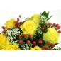 Mobile Preview: Gelbe Rosen Blumenstrauß