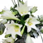 Blumenstrauß mit weißen Lilien