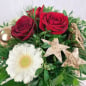 Preview: Weihnachten Strauß rote Rosen