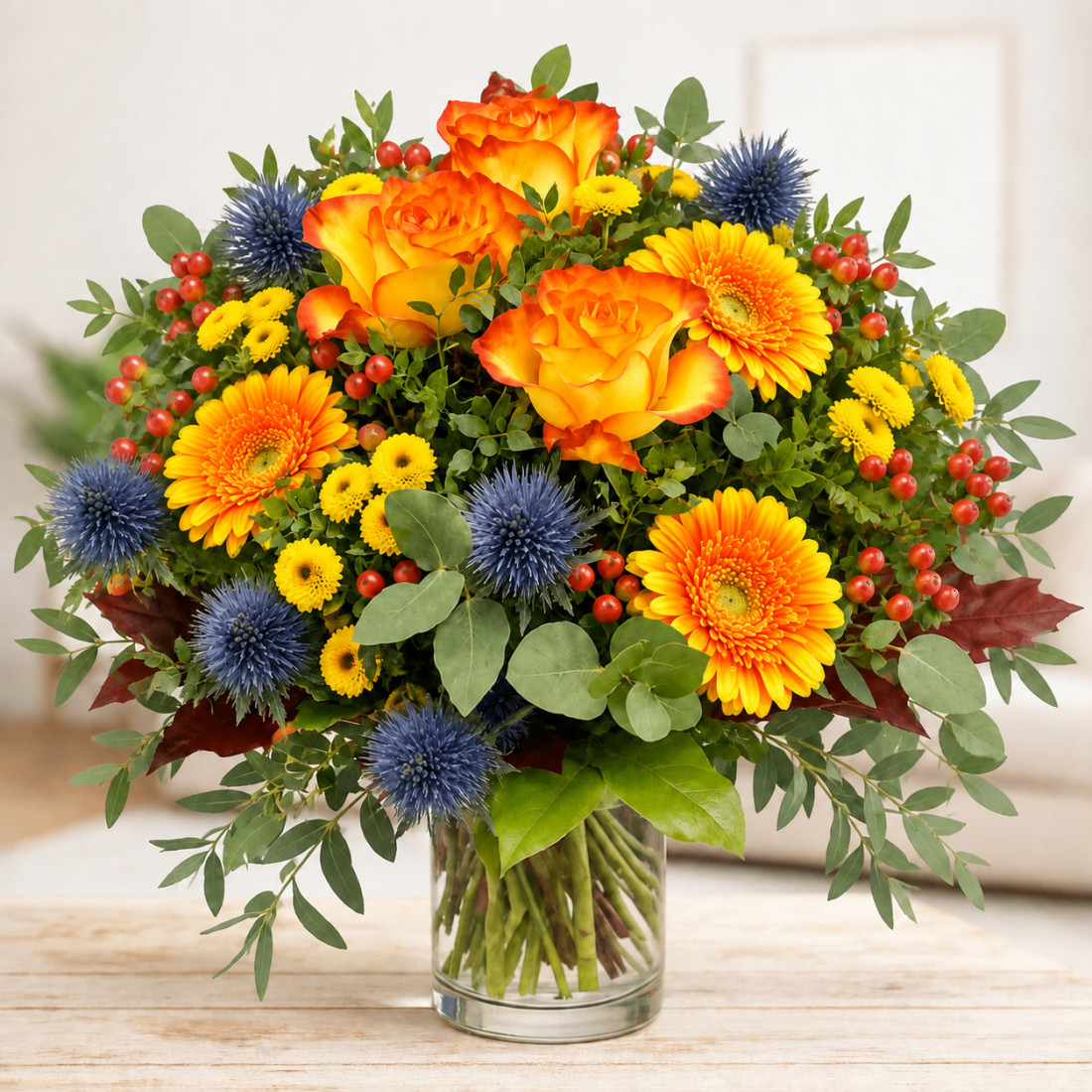 Blumenstrauss Herbstfeuer