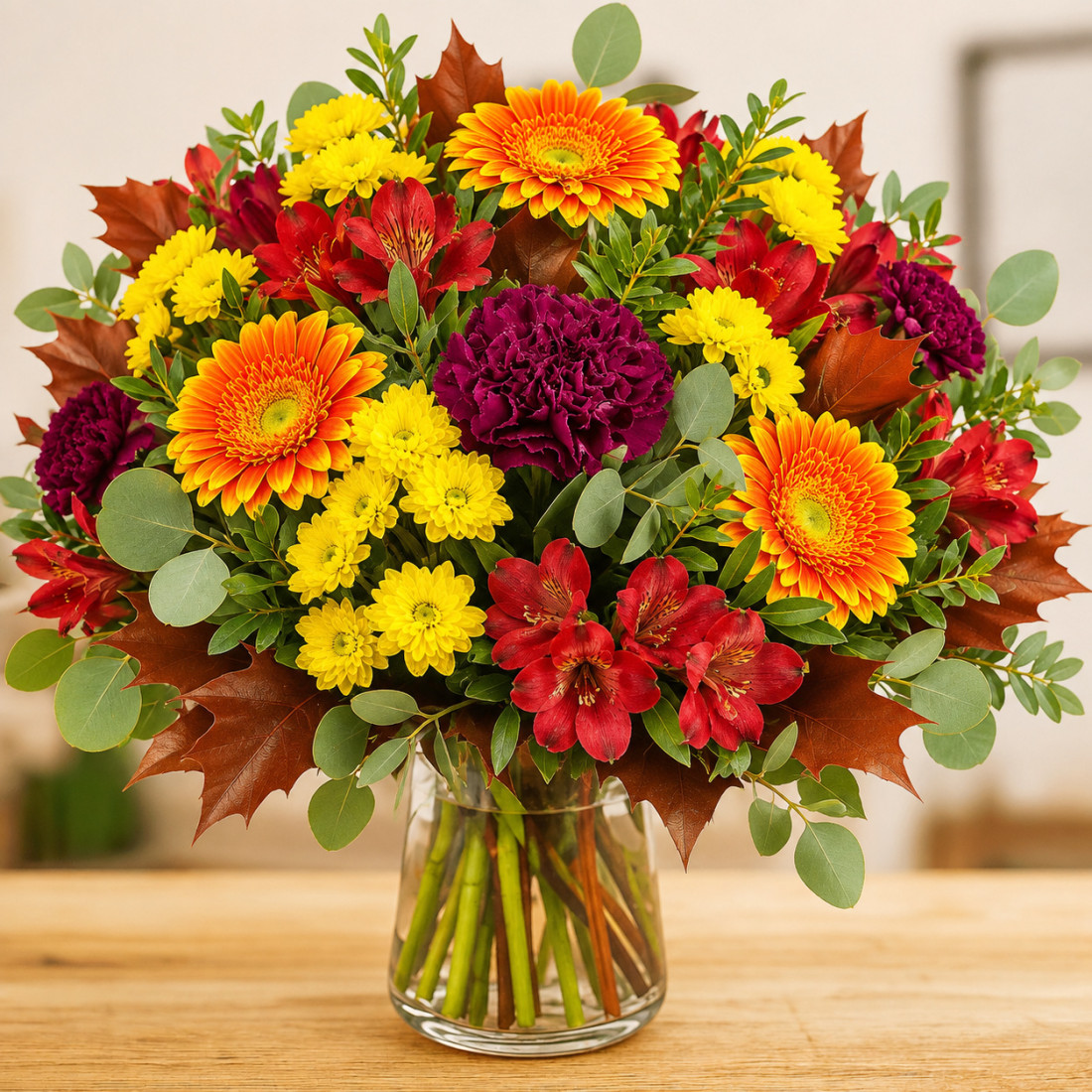 Herbstmelodie Blumenstrauß