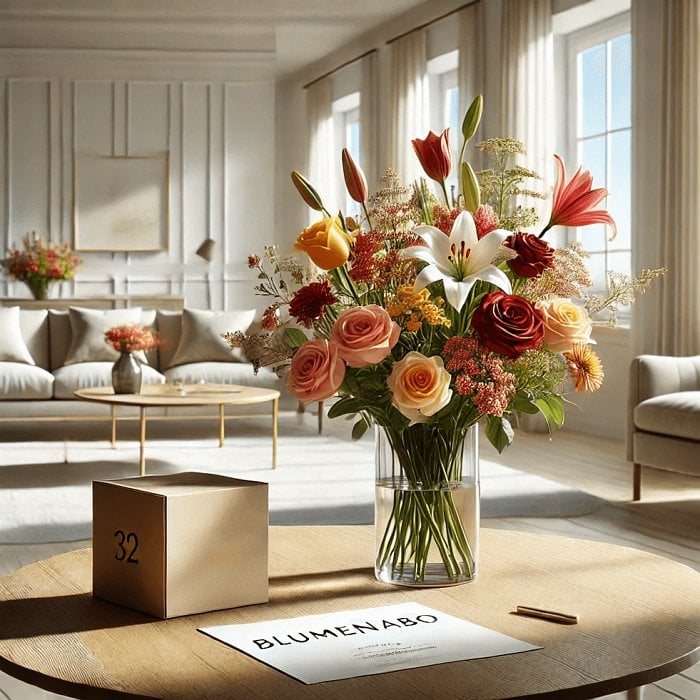 Blumenabo zu Hause
