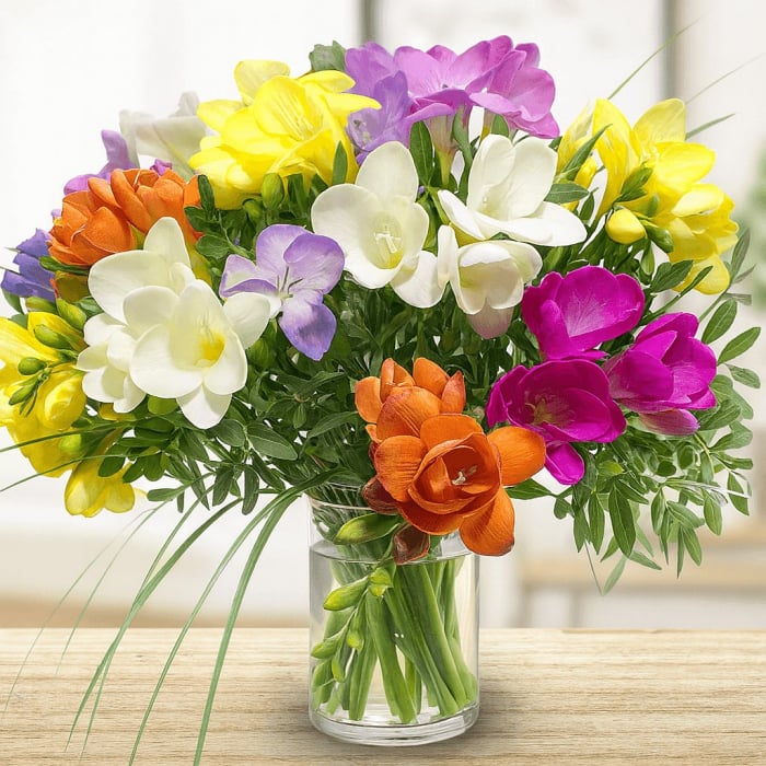 Blumenstrauß Freesien