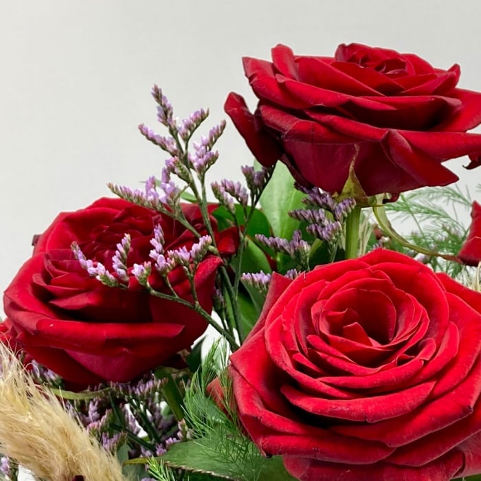 Romantische Blumen für Verliebte