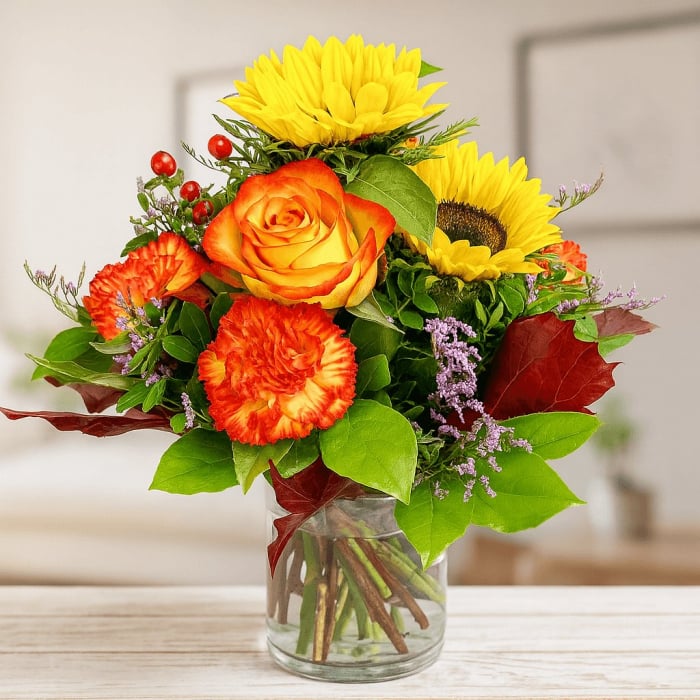 Blumenstrauß Herbst