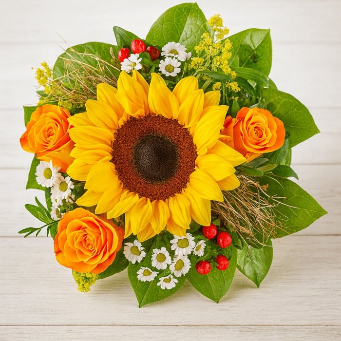 Blumenstrauß Sonnenblume