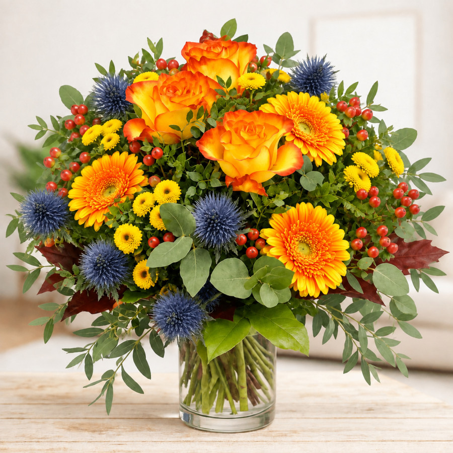 Blumenstrauss Herbstfeuer