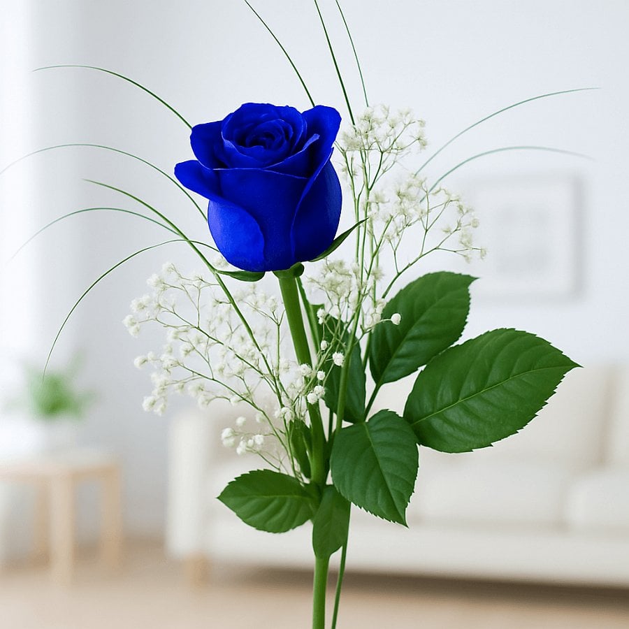 Blaue Rose