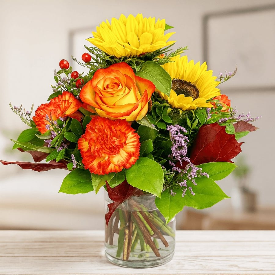 Blumenstrauß Herbst