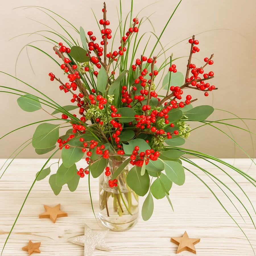 Ilex Blumenstrauß Ilexstrauß