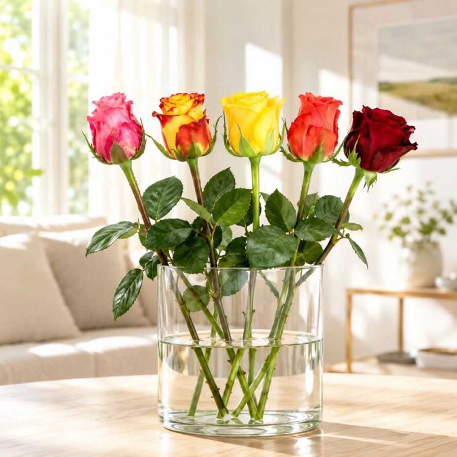 Einzelne Rosen