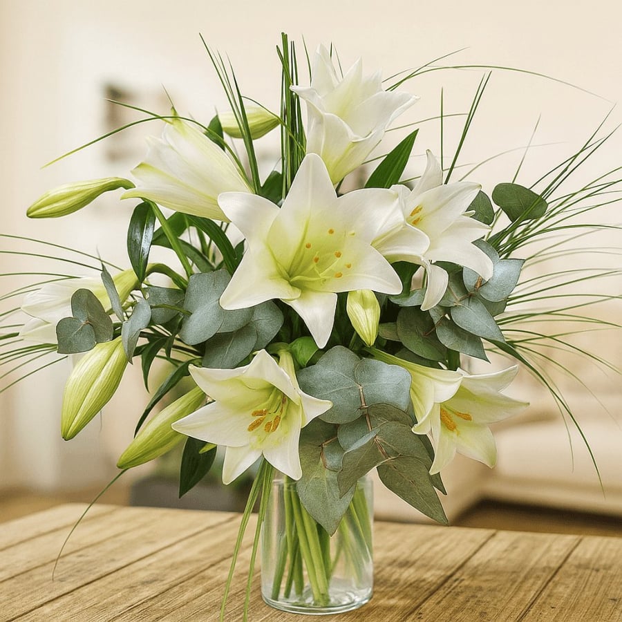 Lilien Blumenstrauß Lilienstrauß