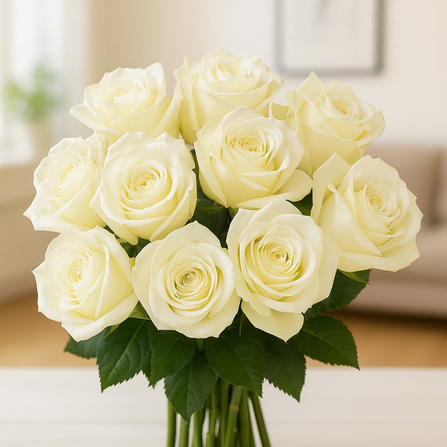 Weiße Rosen
