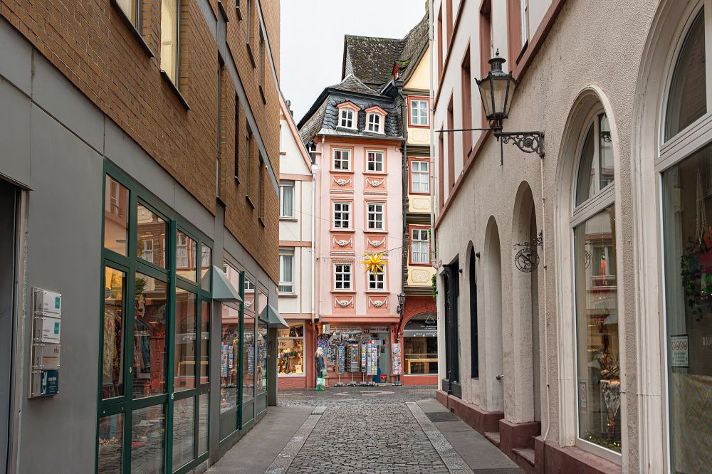 Altstadt in Mainz als Stadtmotiv für Blumenversand